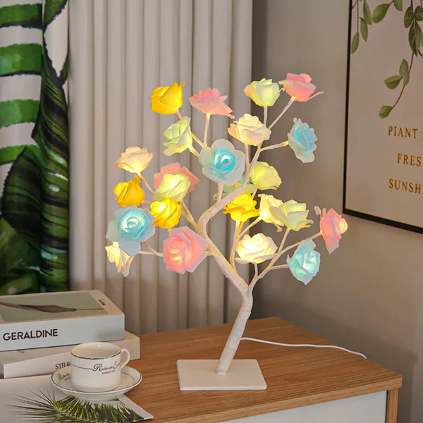 24 LED Rose Lamp