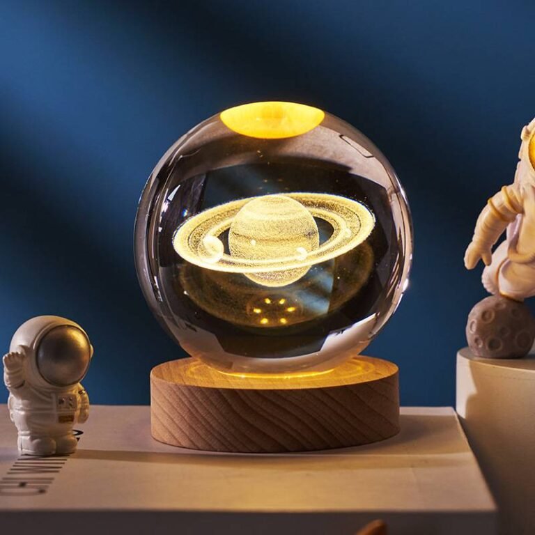 3D Crystal Ball Led Night Light -1